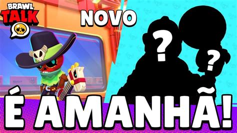 É AMANHÃ REVELADO 2 NOVOS BRAWLERS FÁBRICA DOS ROBÔS NOVO BRAWL