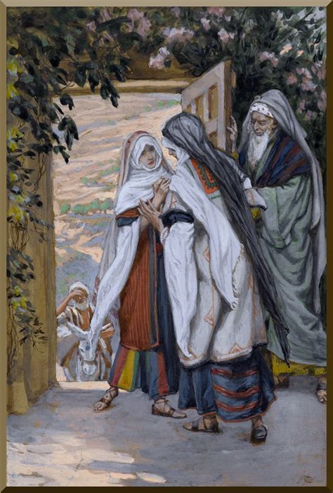 Our Lady The Visitation Of The Blessed Virgin Mary From Goffines