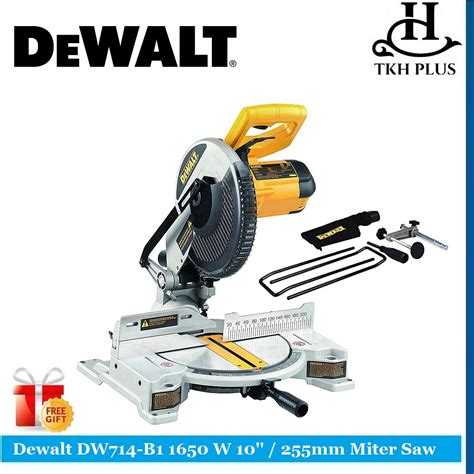 DeWALT DW714-B1 1650W 10'' / 255mm Miter Saw ( DW714 ) | Shopee Malaysia