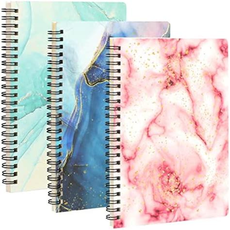 Skycase A5 Spiral Notebook 3 Pack Hardcover 21 X 14 Cm Notebook Ruled