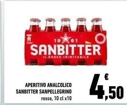 San Pellegrino Aperitivo Analcolico Sanbitter Offerta Di Conad