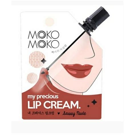 Moko MOKO My Precious Lip Cream Sassy Nude Ml Shopee Philippines