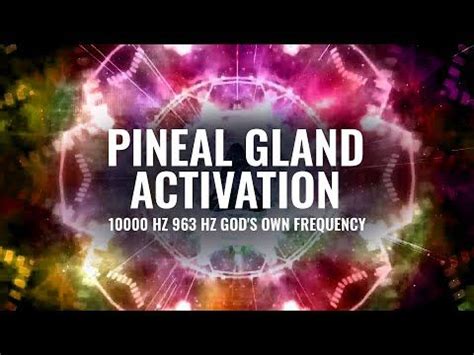 Pineal Gland Activation ︎ 10000 Hz 963 Hz God's Own Frequency, Binaural Beats ︎ Open Third Eye ...