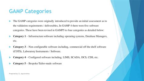 Solution Gamp Categories And Validation Deliverables Studypool