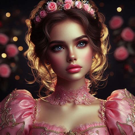 princess tiara pink royalty  stock illustration image