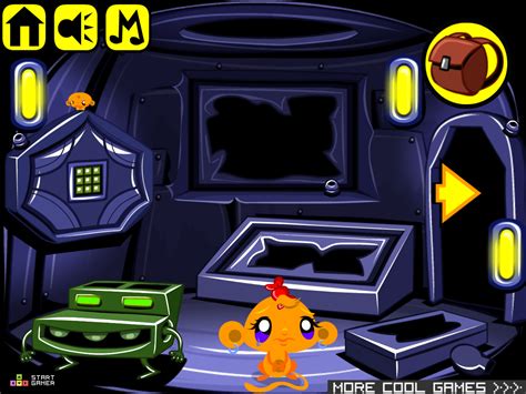 Игра Счастливая Обезьянка 829:Космические Корабли — Глава 1 (Monkey GO ...