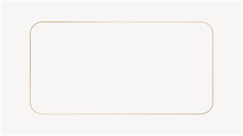 Gold rectangle border frame vector | Premium Vector - rawpixel
