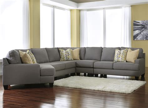 Signature Design by Ashley Chamberly - Alloy Modern 5-Piece Sectional