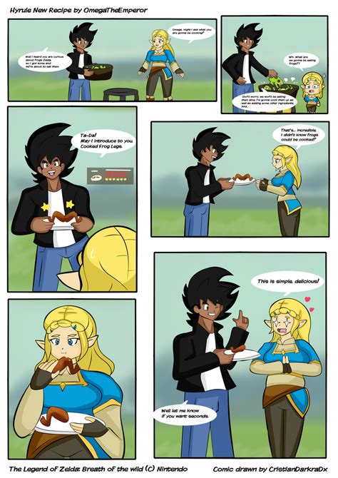 Comic Commission Hyrule Recipe By Cristiandarkradx On Deviantart