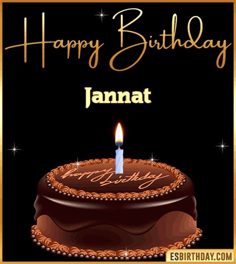 Happy Birthday Jannat  🎂 Images Animated Wishes【28 S】