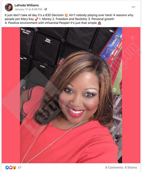 Mary Kay Income Claims - 2021 Collection - Truth in Advertising