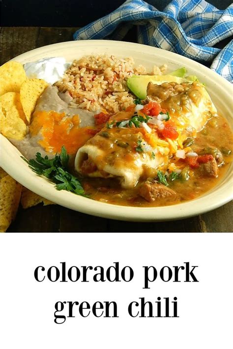 Colorado Pork Green Chili - Frugal Hausfrau