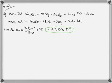 Solved Chm Lab Find Molar Concentration Molal Concentration