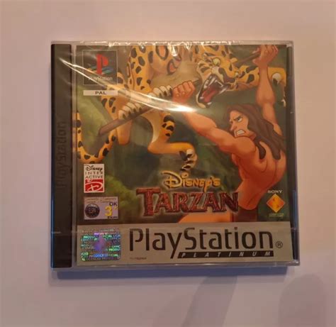 Disney S Tarzan Playstation One Ps Platnium New Sealed Rare