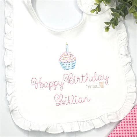 Birthday Bib Etsy