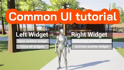 Common Ui Tutorial Easy Gamepad Ui In Unreal Engine Youtube