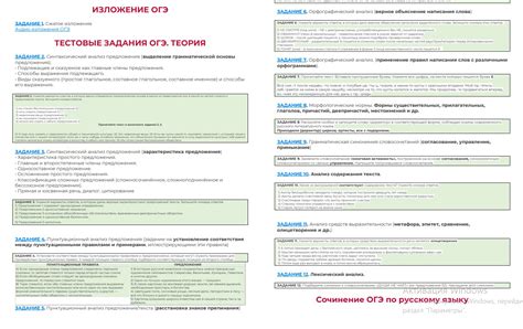Наши уроки: Типы Заданий ОГЭ 2024 по русскому языку