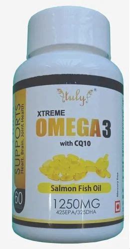 Salmon Fish Oil Capsules Prescription 1250 Mg At Rs 940 Bottle In Sonipat