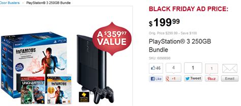 Best Buy S Black Friday Deals Include A Ps3 Bundle With 5 Games For 200 Ps Vita Call Of Duty