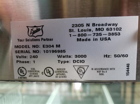 DUKE E HOT FOOD TABLE W WELLS Vision Equipment