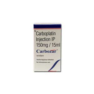 Carboplatin Mg Carbozar Injection Exporter Supplier Distributor