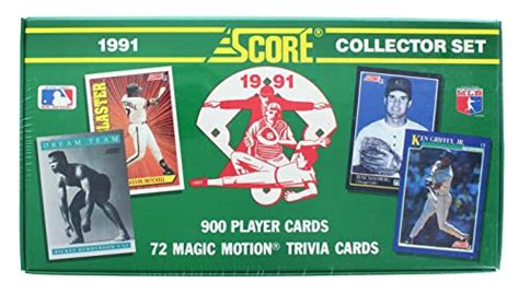 Uncovering The Hidden Value 1991 Score Baseball Cards Worth A Fortune