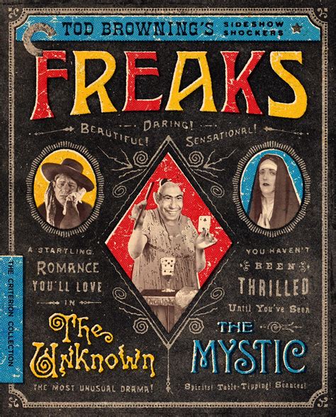 Amazon.com: Freaks / The Unknown / The Mystic: Tod Browning’s Sideshow