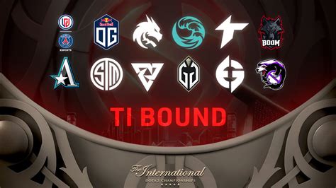 Ti Bound The Teams That Secured Their Invite To The International