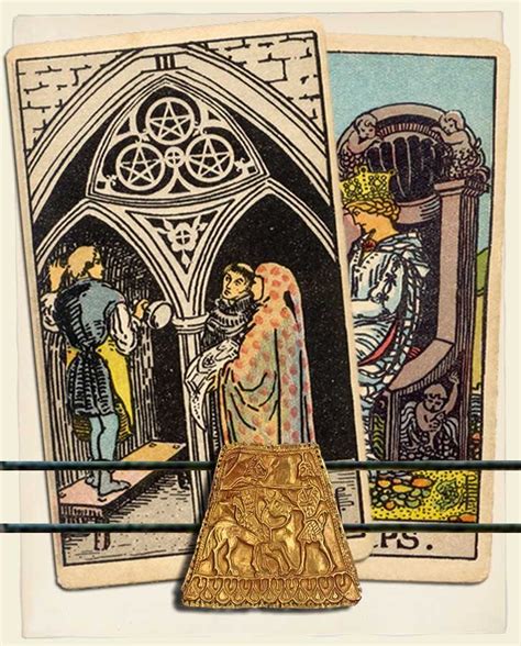 Three Of Pentacles And Queen Of Cups Combination Reading With Insights