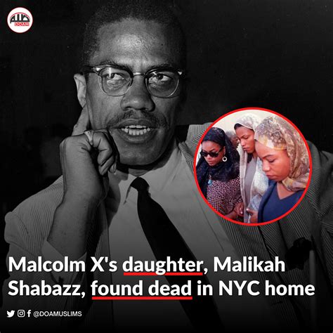 Malcolm Xs Daughter Malikah Shabazz Has Been Found Dead In Her Home In Brooklyn New York