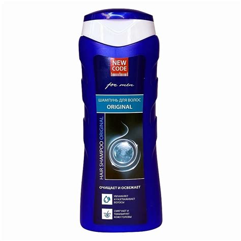 NEW CODE Шампунь мужской Original для нормальных волос купить по цене ...