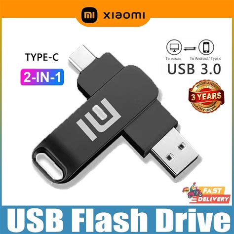Jual Hot Type C In Flashdisk Otg Kecepatan Tinggi Driver Flash Logam Usb Tb Tb Usb