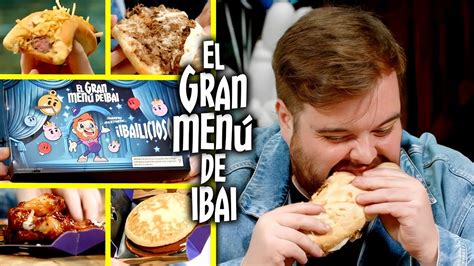 Ibai Presenta Y Prueba Su Propio Men De Comida De La Gran Familia