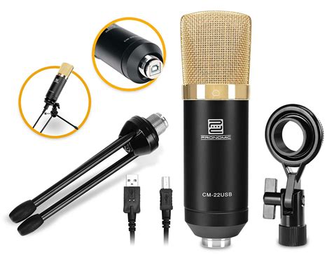 Mikrofone von Pronomic - Kristallklarer Sound für deine Stimme!