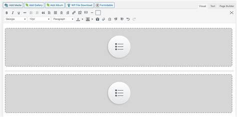 file manager adding file categories   page
