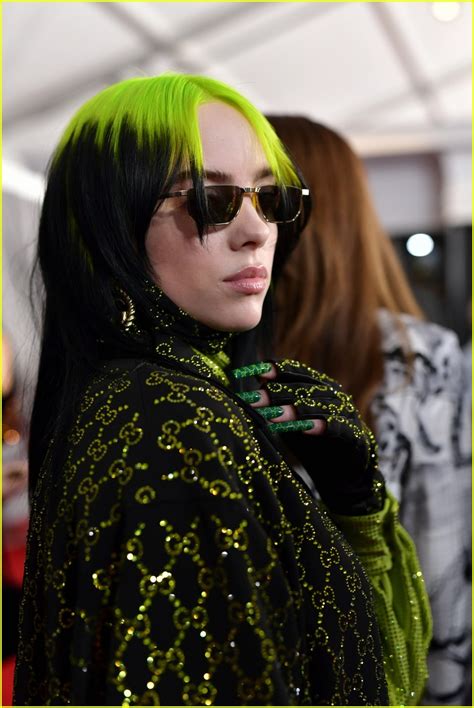 Billie Eilish Goes Green In Gucci For Grammys 2020 Photo 4423202