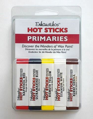 Enkaustikos Primary Hot Sticks Set Pack Michaels