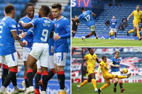 Rangers Vs Livingston Live Score Latest Commentary And Updates From