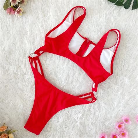 Hot Selling Fashion Women Lady Swimsuit Hot Sexy Bikini With Front Zipper Buy Bikini With