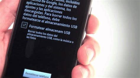 Restaura Tu Android A Los Valores De F Brica Youtube