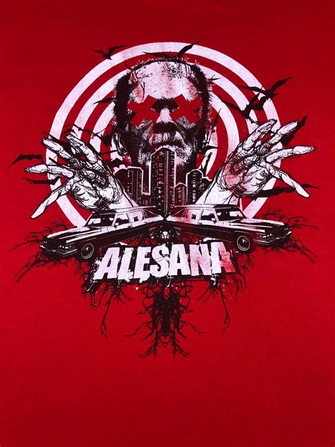 Alesana Early Y K Screamo Emo Post Hardcore Band T Shirt Shirt L Etsy