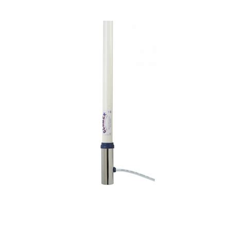 ANTENNE MARINE VHF 2 4m AVEC EMBASE CHROMÉE Glomex Store