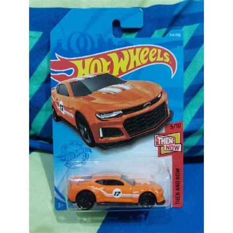Hot Wheels Camaro Zl Orange Shopee Malaysia