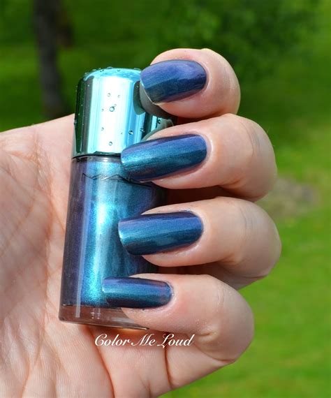 Mac Alluring Aquatic Collection Nail Polishes Submerged Shimmerfish