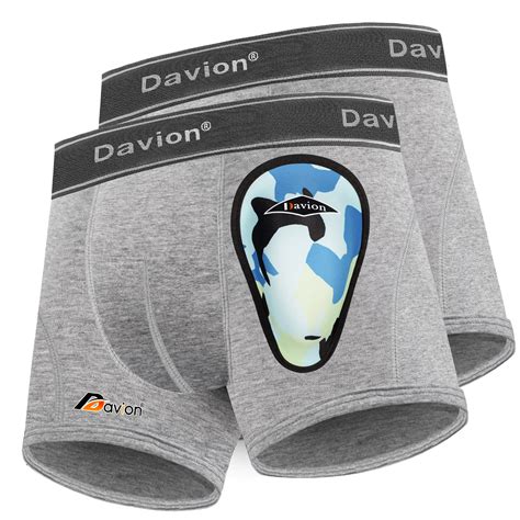 Davion Youth Boys Baseball Cup Underwear with Soft Protective Athletic