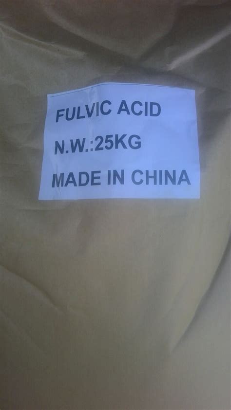 Organic Fertilizer Potassium Humate Fulvic Acid Plant Source China