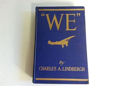 Charles Lindbergh 1927 Book We | Etsy | Charles lindbergh, Lindbergh, Books