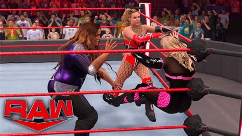 Wwe K Wwe Women S Tag Championship Rematch Nia Jax And Lana Vs