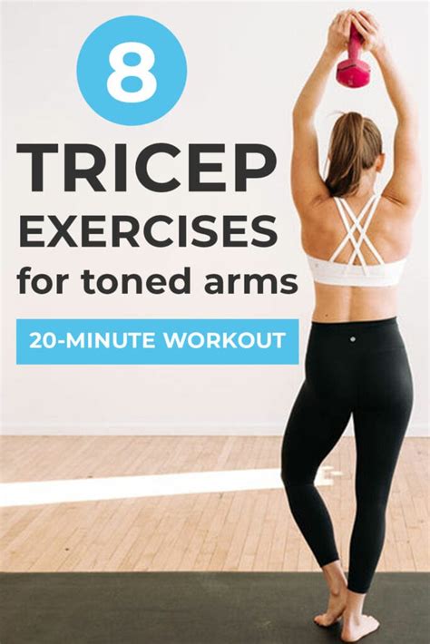 The 8 Best Tricep Exercises For Women | Nourish Move Love