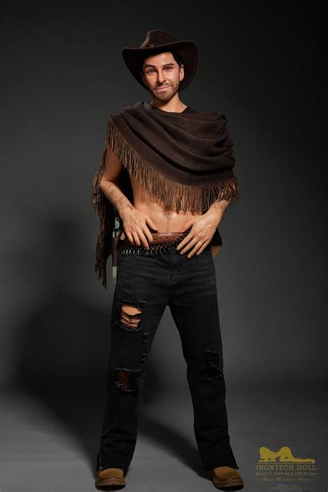 Irontech Allen Cm M Full Silicone Real Life Cowboy Adult Love Doll Hot Sex Doll